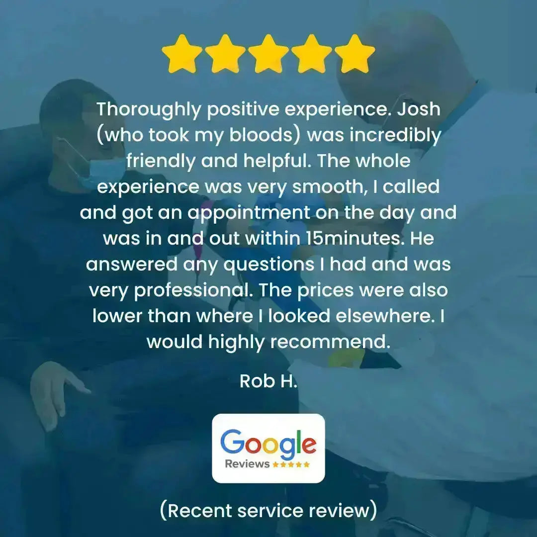 Blood Rest Review London Medical Laboratory | Epsom Blood Tests