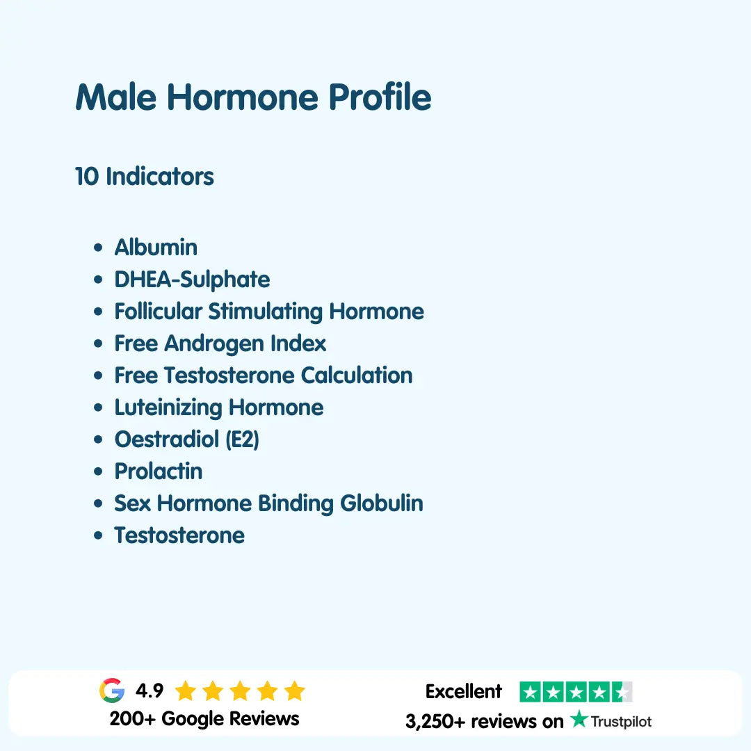 Male Hormone Profile London Medical Laboratory