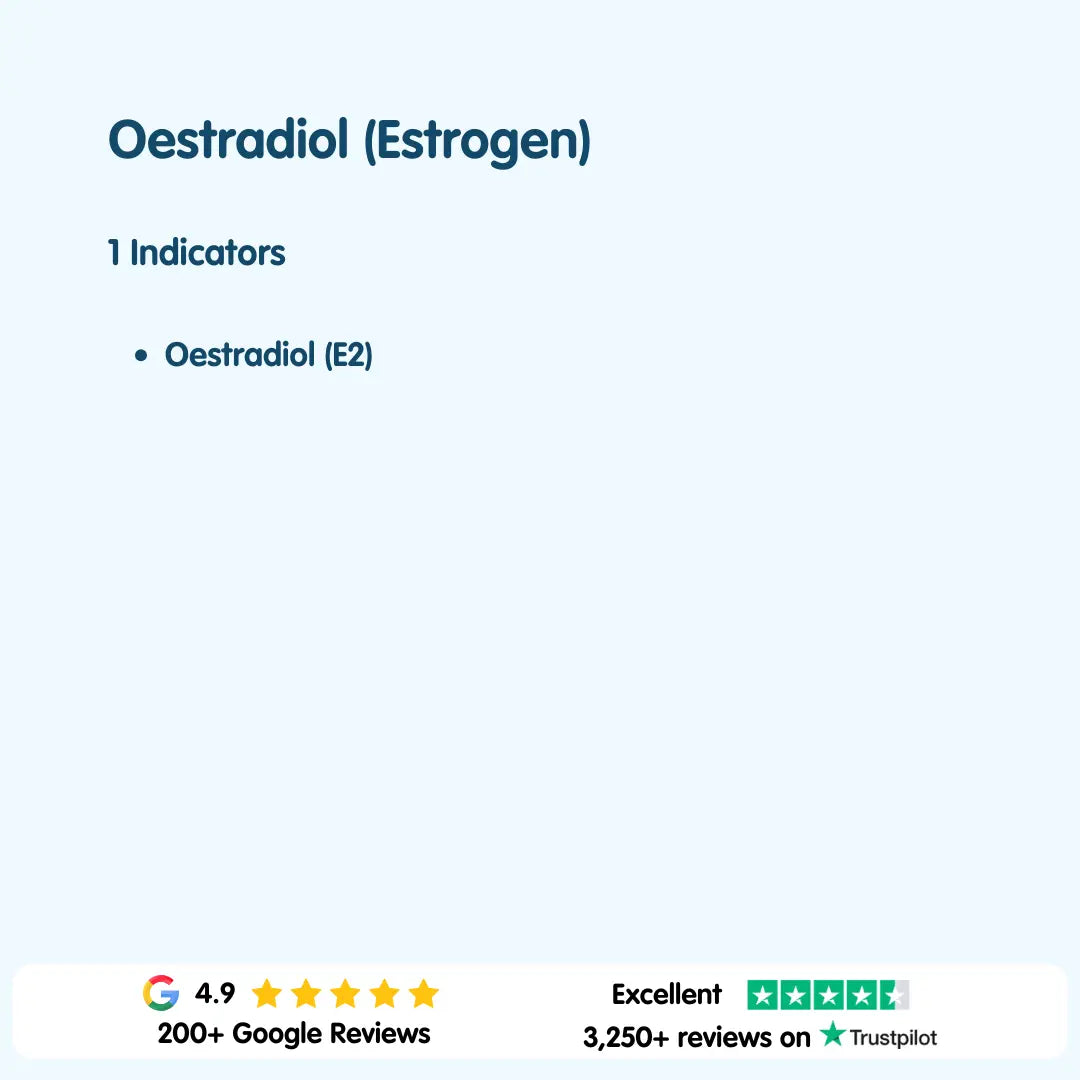 Oestradiol (Estrogen) Blood Test London Medical Laboratory | Epsom Blood Tests