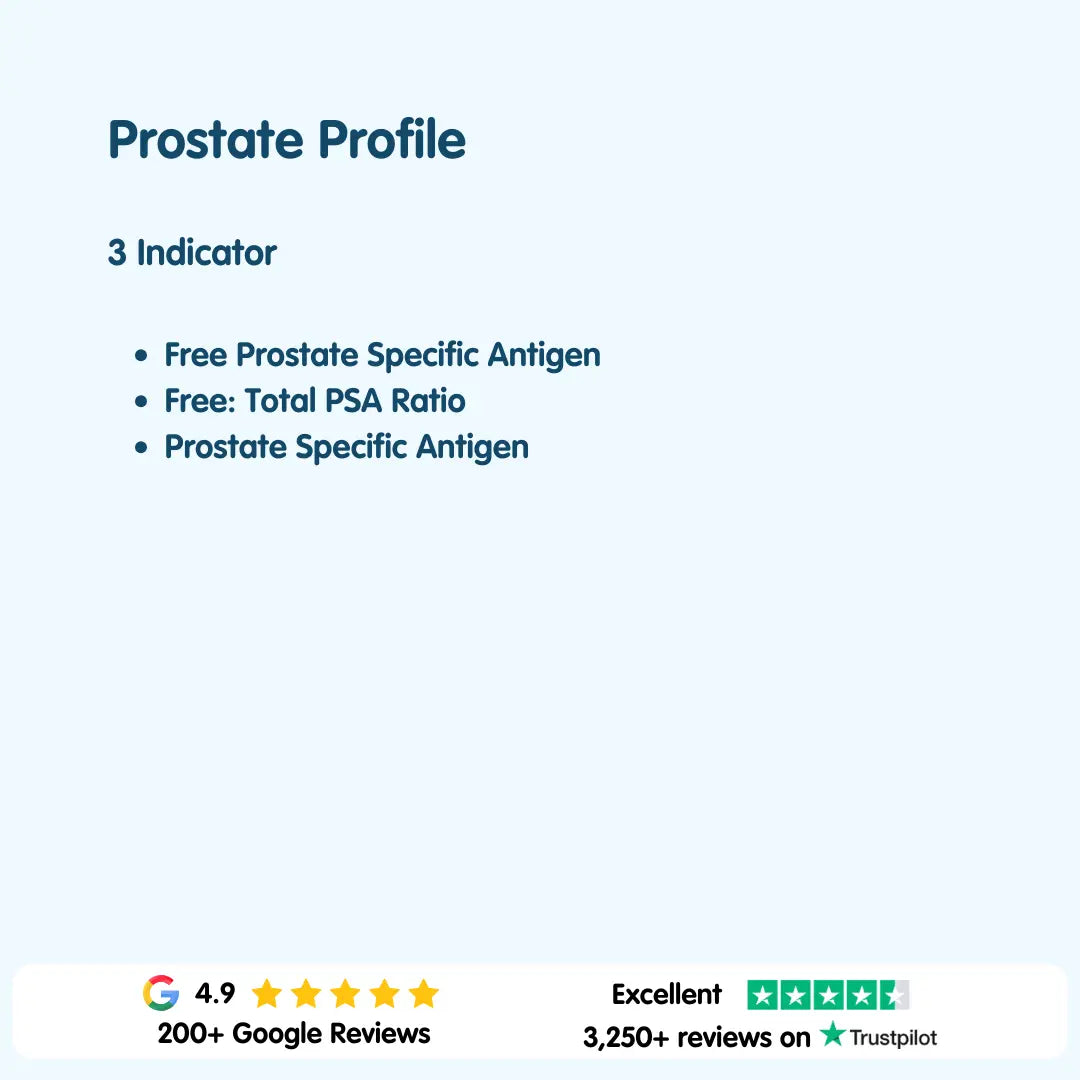 Prostate Profile Blood Test London Medical Laboratory