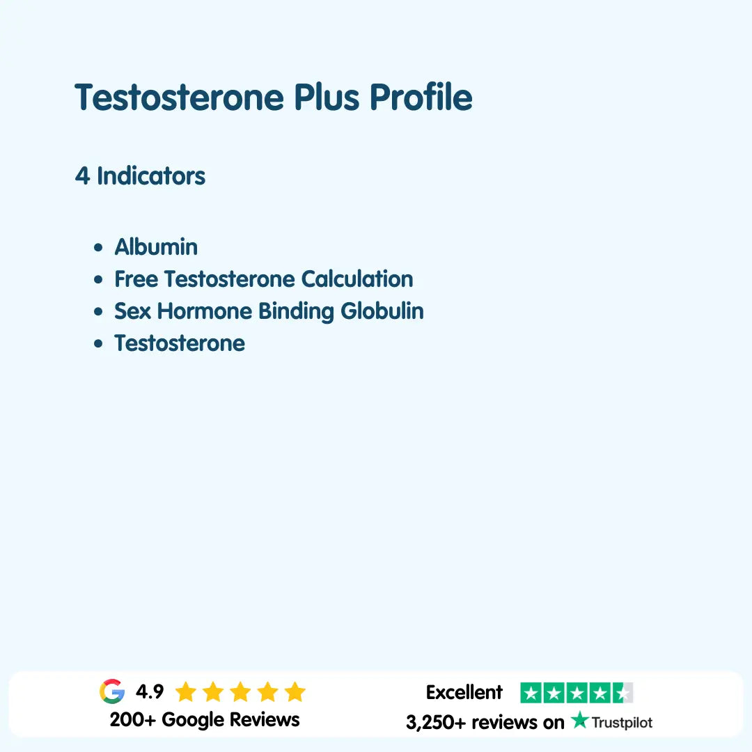 Full Testosterone Blood Test London Medical Laboratory